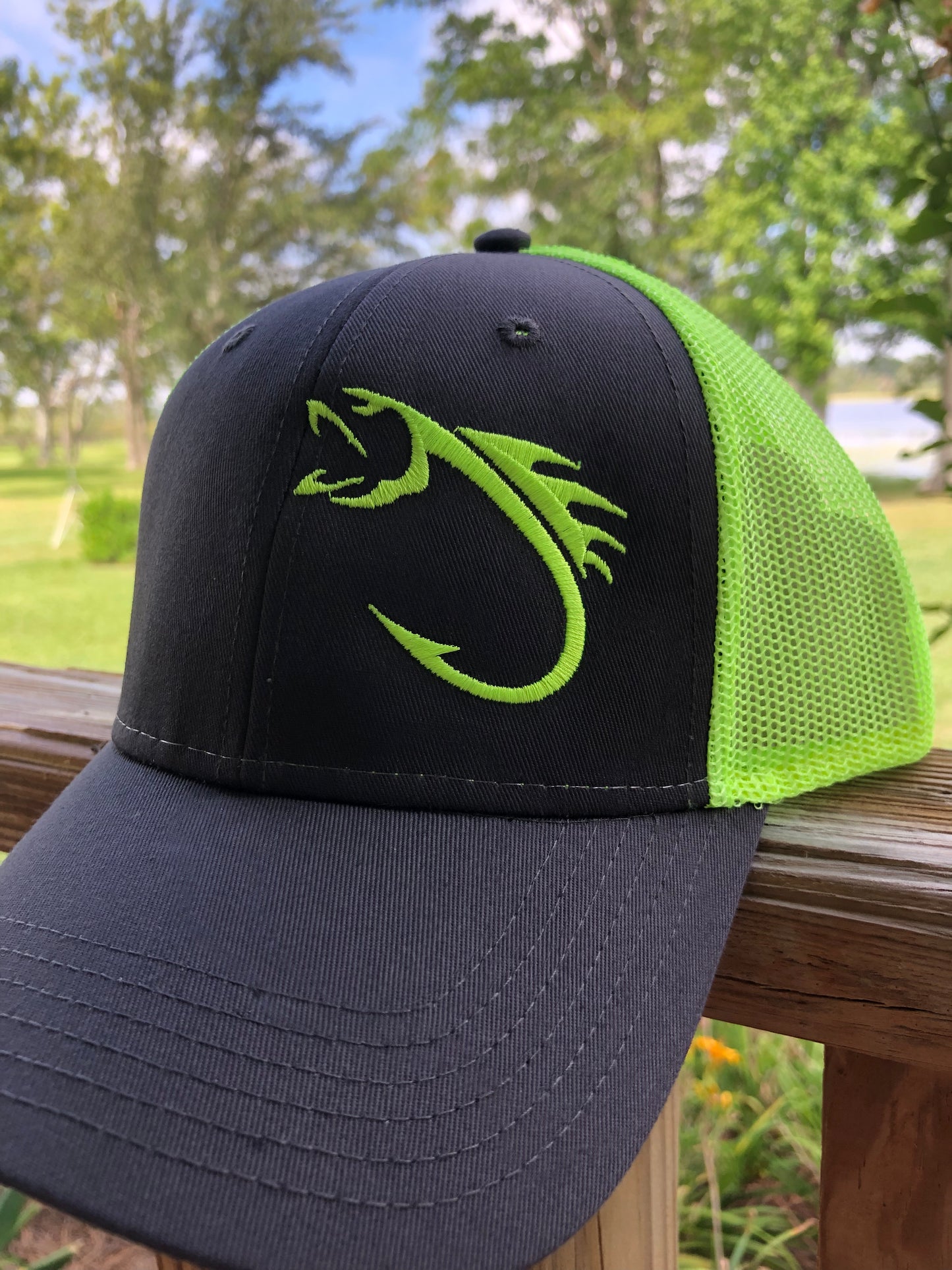 Blazing Fish Hook (Neon Yellow)