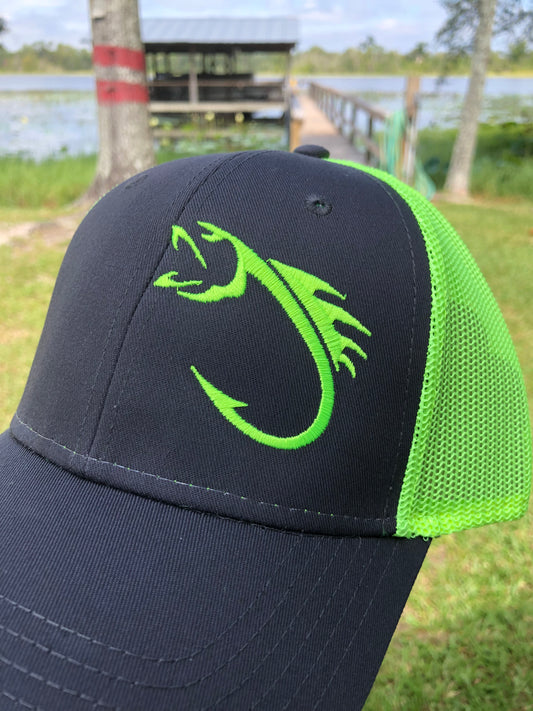 Blazing Fish Hook (Neon Yellow)