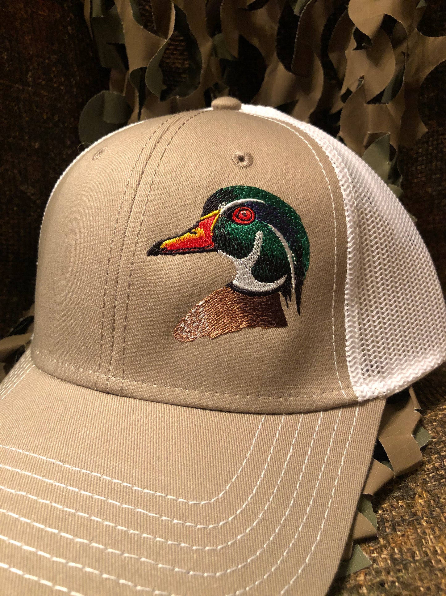 Wood Duck (Khaki/ White)