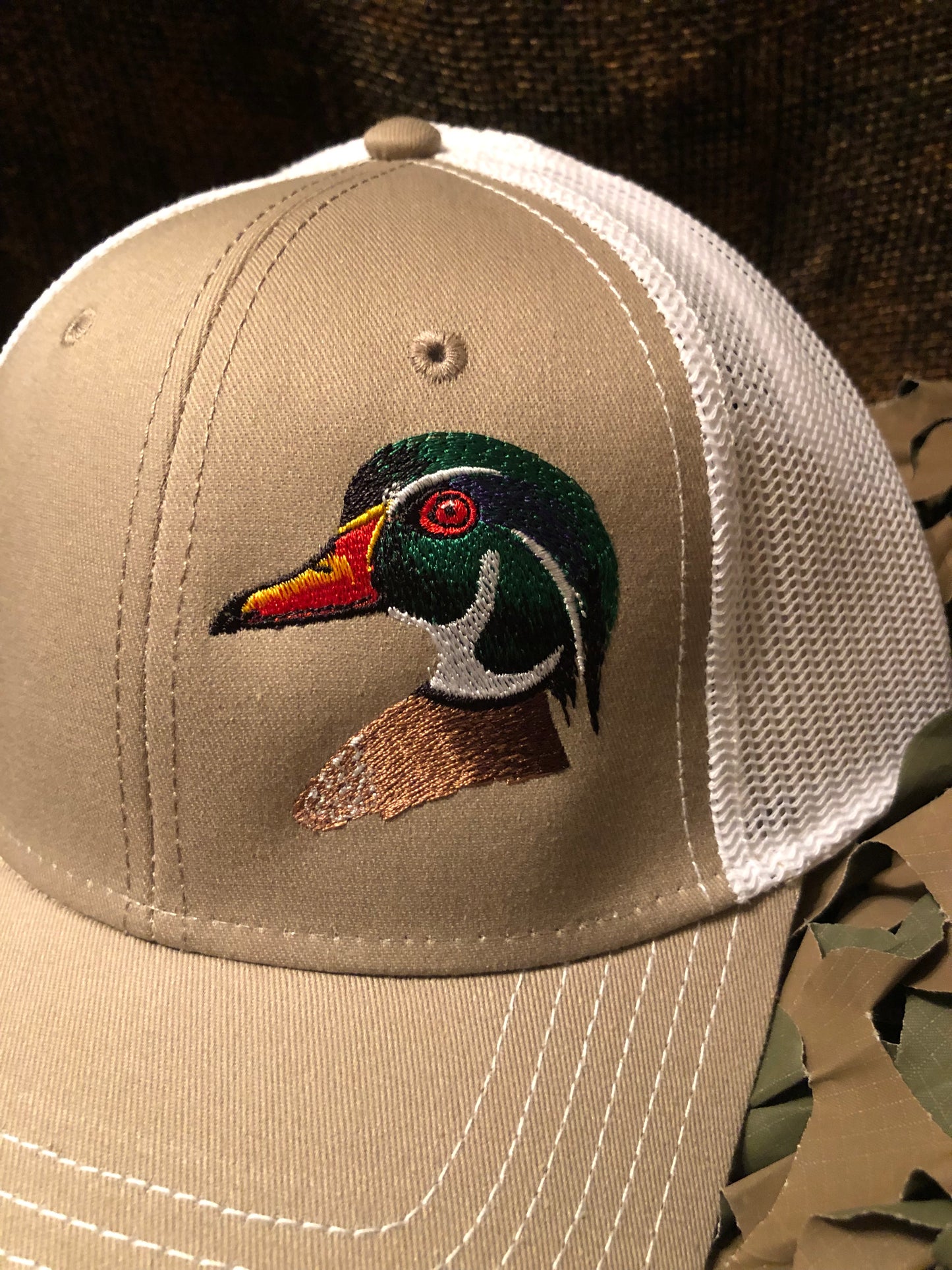 Wood Duck (Khaki/ White)