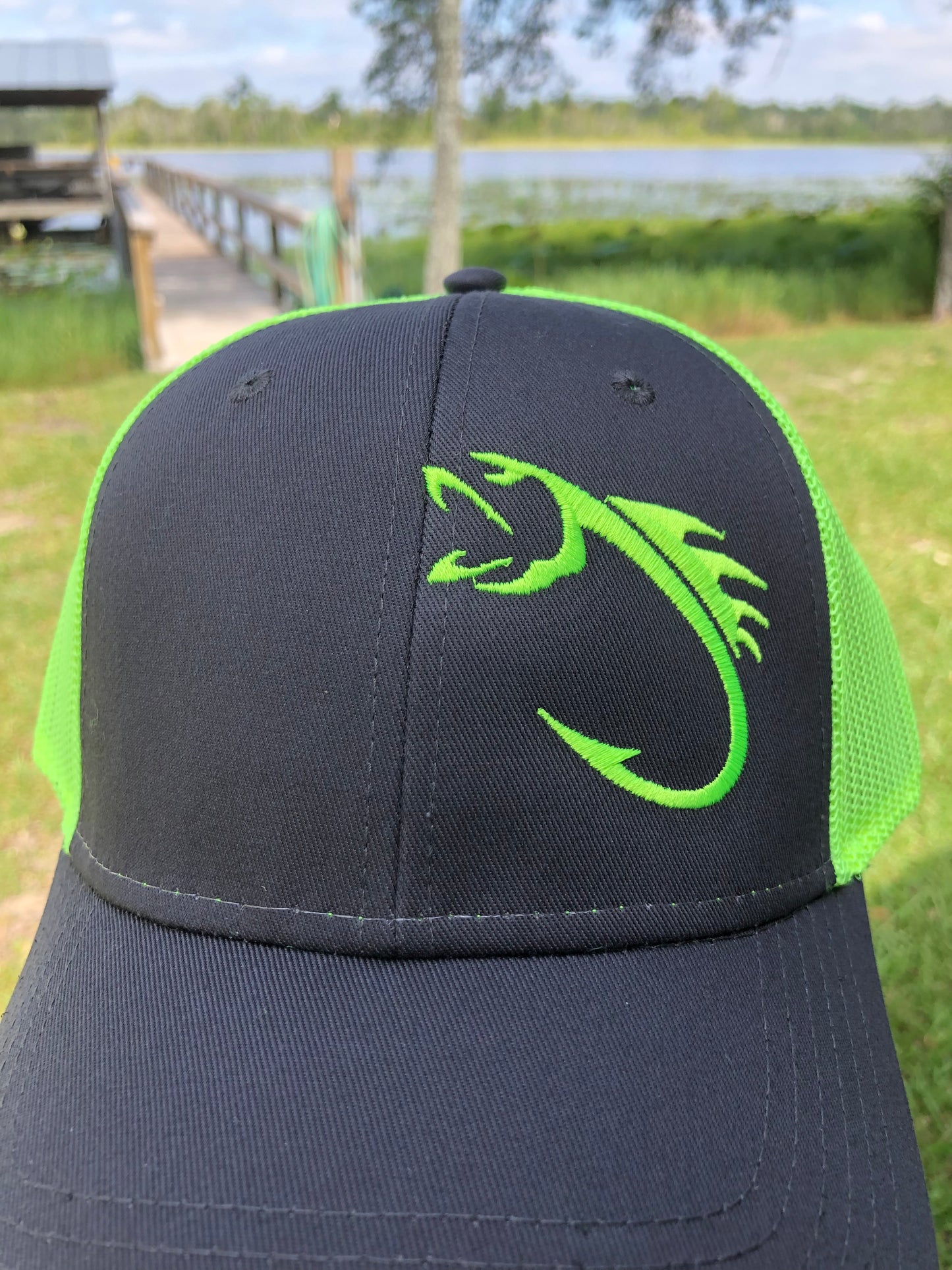 Blazing Fish Hook (Neon Yellow)